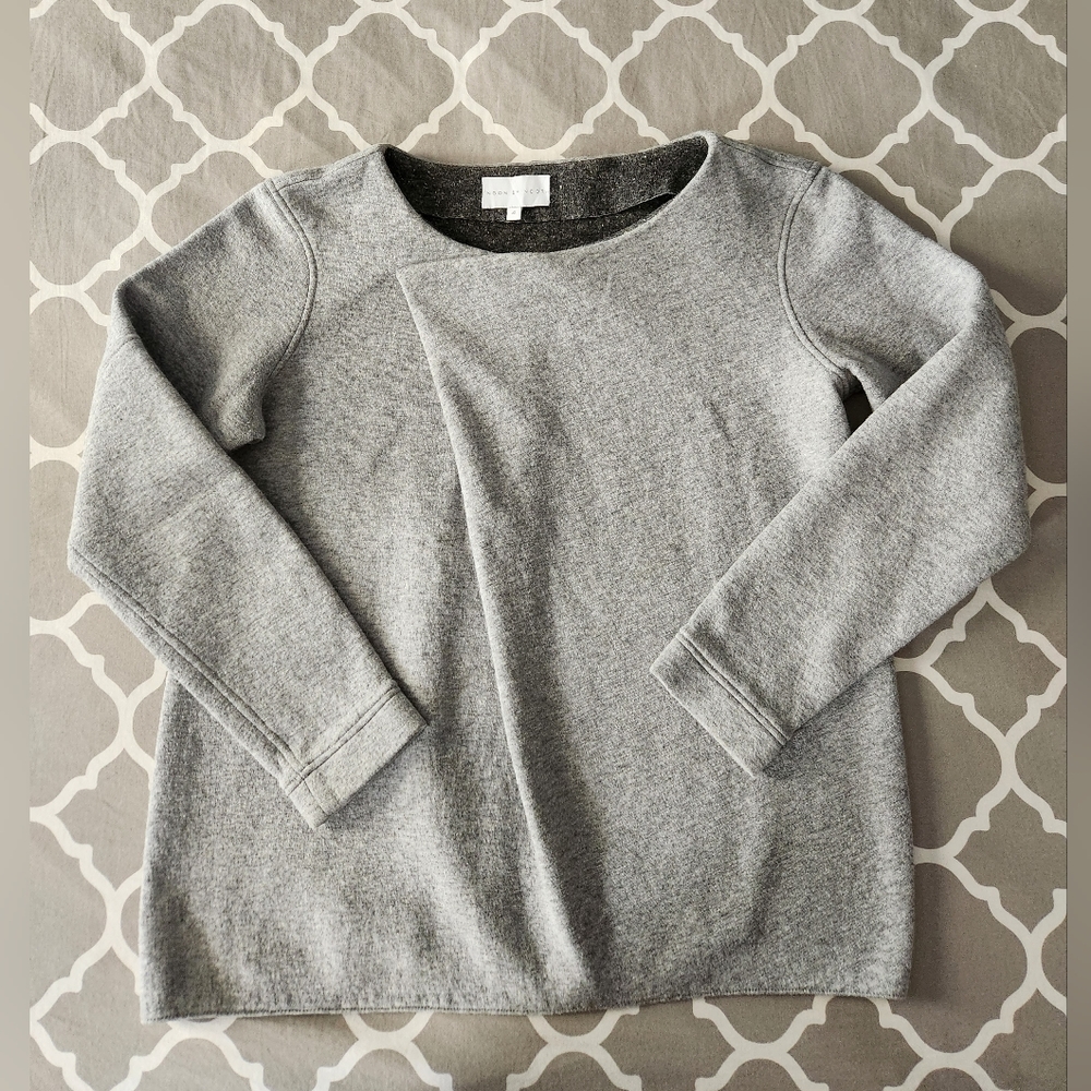 *Noon by Noor Gray Wool Blend Long Sleeve Sweater Women's Size 4